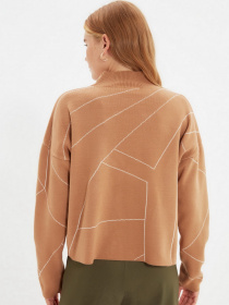 Свитер Trendyol модель TWOAW22KZ1784/Camel Свитер Trendyol модель TWOAW22KZ1784/Camel Фото