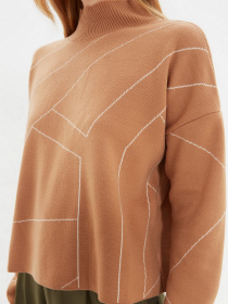 Свитер Trendyol модель TWOAW22KZ1784/Camel Свитер Trendyol модель TWOAW22KZ1784/Camel Фото