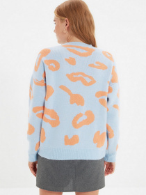 Свитер Trendyol модель TWOAW22KZ1797/Acik Mavi Фото