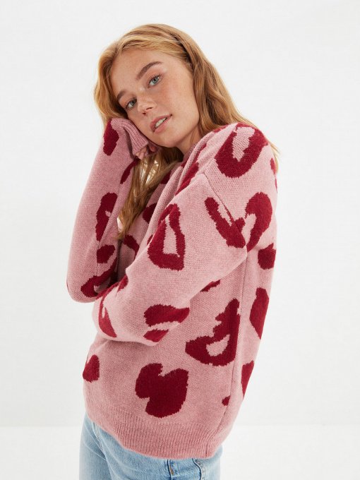 Свитер Trendyol модель TWOAW22KZ1797/Pudra Фото