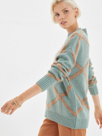 Светр Trendyol модель TWOAW22KZ1798/Mint Фото