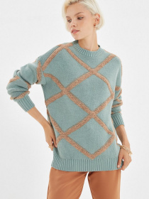 Свитер Trendyol модель TWOAW22KZ1798/Mint Фото