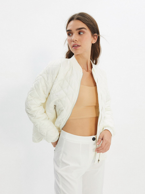 Демисезонная куртка Trendyol модель TWOAW22MO0205/Ekru Фото