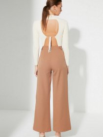Брюки палаццо Trendyol модель TWOAW22PL0154/Kahverengi Фото