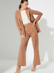 Брюки палаццо Trendyol модель TWOAW22PL0154/Kahverengi Фото