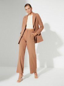 Брюки палаццо Trendyol модель TWOAW22PL0154/Kahverengi Фото