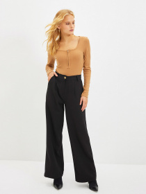 Штани класичні Trendyol модель TWOAW22PL0154/Siyah Фото