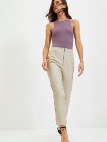Повсякденні штани Trendyol модель TWOAW22PL0180/Bej Фото