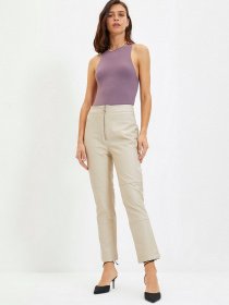Повсякденні штани Trendyol модель TWOAW22PL0180/Bej Фото