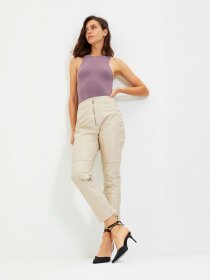 Повсякденні штани Trendyol модель TWOAW22PL0180/Bej Фото