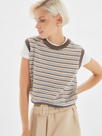 Жилет Trendyol модель TWOAW22SV0017/Kahverengi Фото