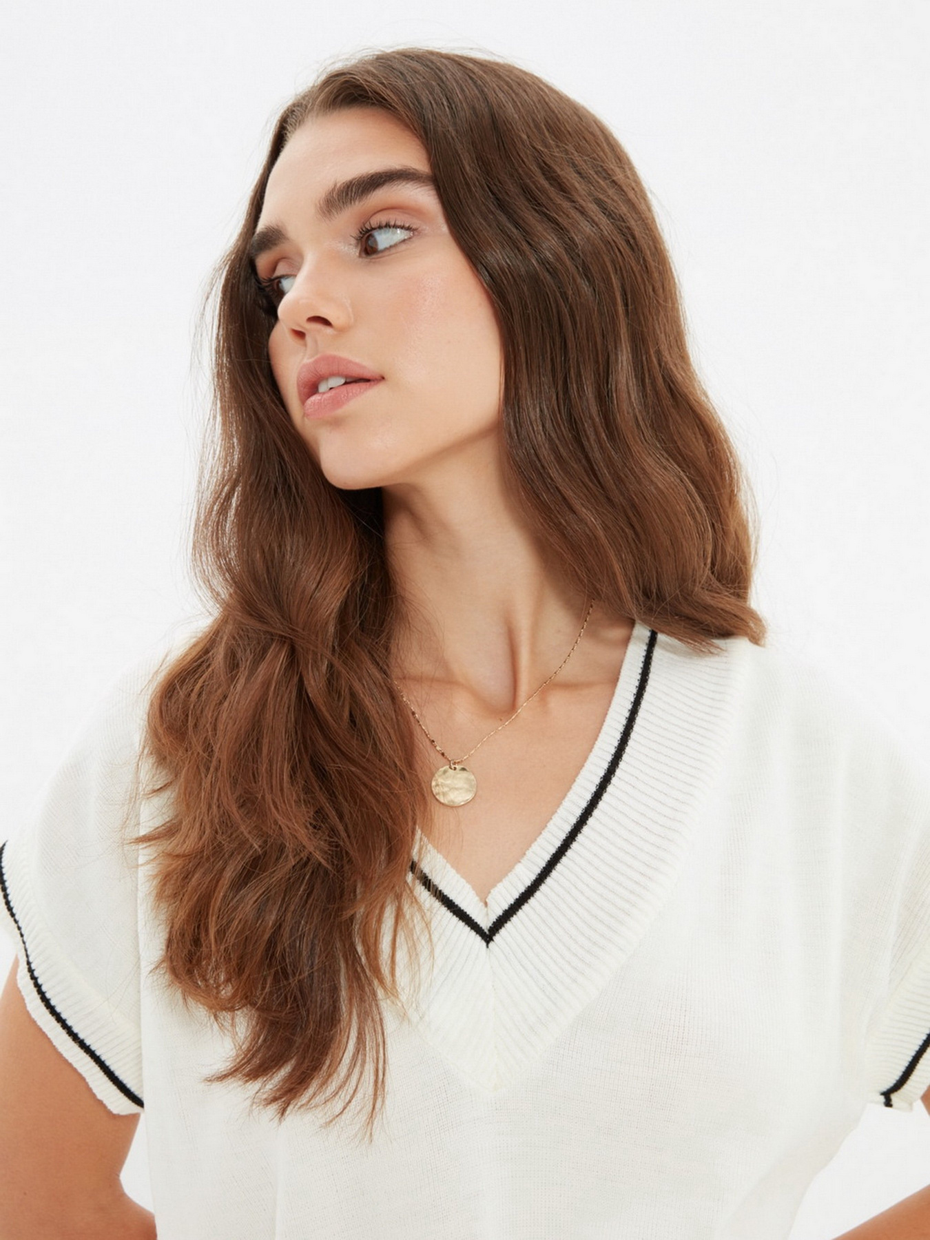 Жилет Trendyol модель TWOAW22SV0055/Ekru Фото