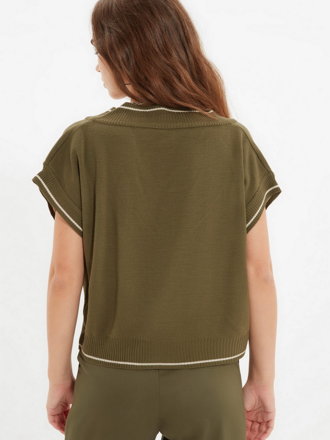 Жилет Trendyol модель TWOAW22SV0055/Haki Фото