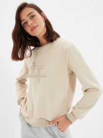 Свитшот Trendyol модель TWOAW22SW0426/Bej Фото