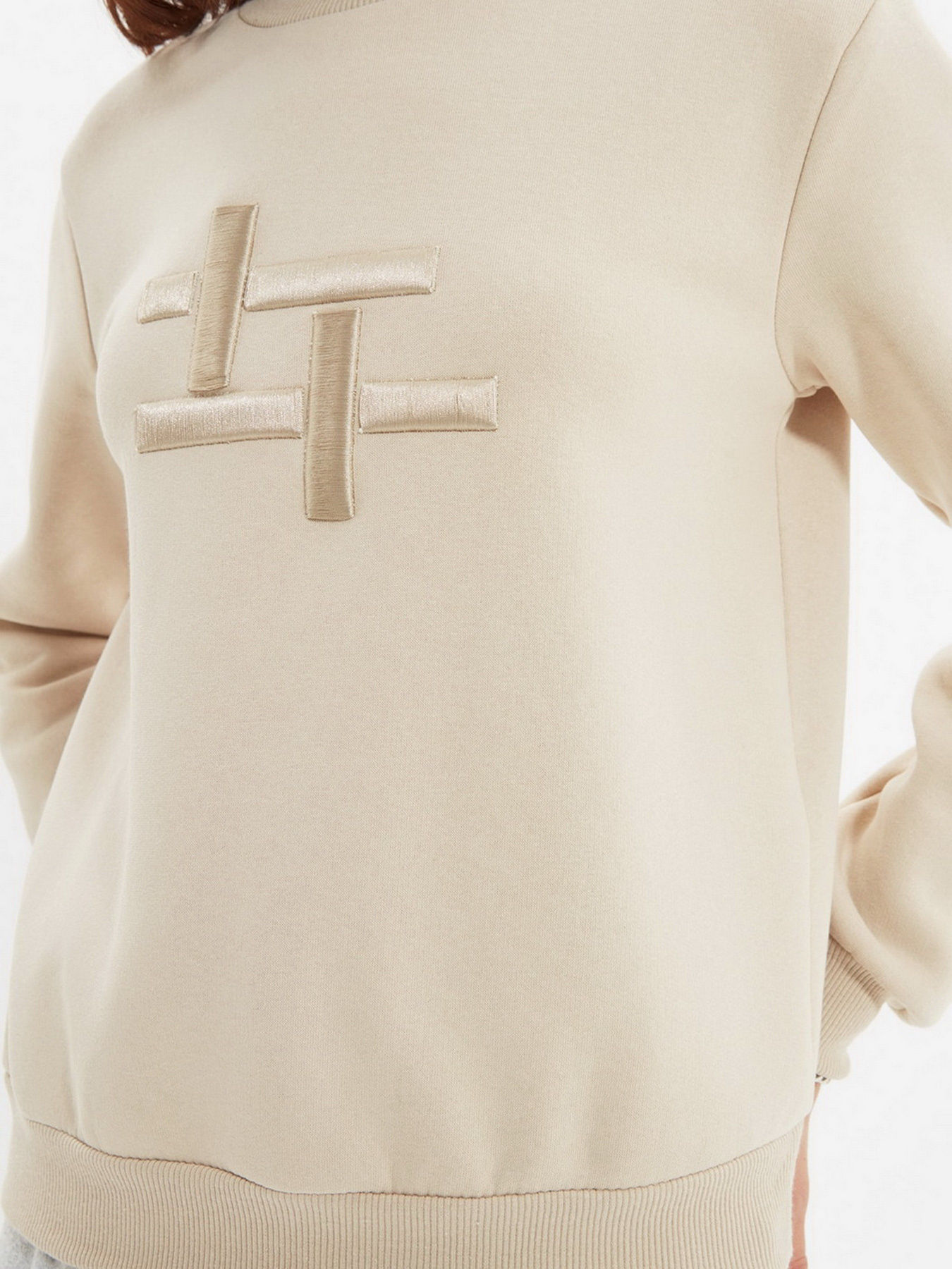 Свитшот Trendyol модель TWOAW22SW0426/Bej Свитшот Trendyol модель TWOAW22SW0426/Bej Фото