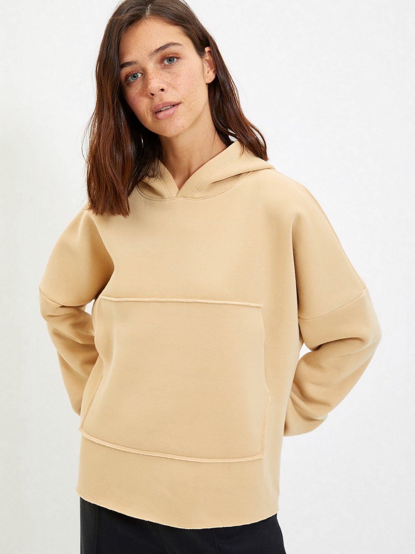 Худи Trendyol модель TWOAW22SW0885/Camel Худи Trendyol модель TWOAW22SW0885/Camel Фото