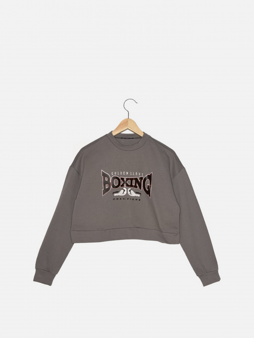 Свитшот Trendyol модель TWOAW22SW1080/Gri Фото