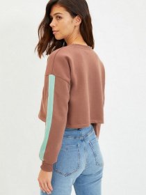 Свитшот Trendyol модель TWOAW22SW1120/Kahverengi Фото