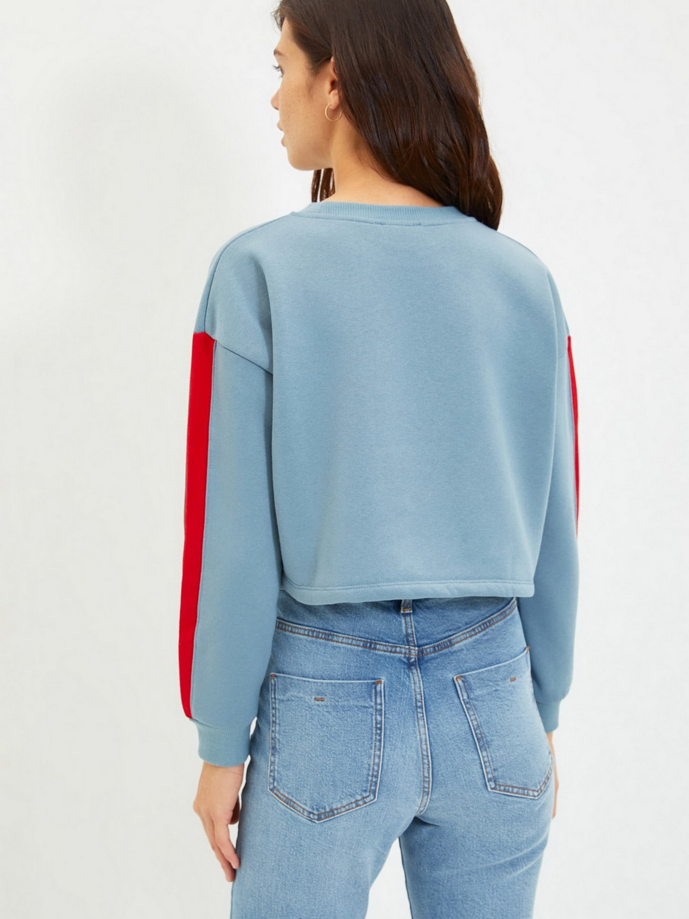 Свитшот Trendyol модель TWOAW22SW1120/Lacivert Фото