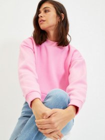 Свитшот Trendyol модель TWOAW22SW1121/Pembe Свитшот Trendyol модель TWOAW22SW1121/Pembe Фото