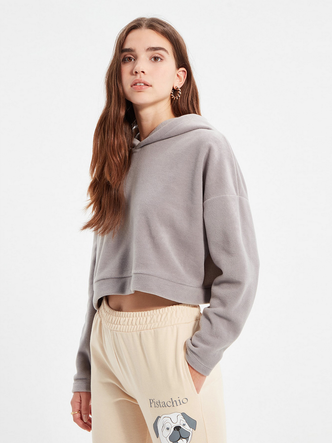 Худи Trendyol модель TWOAW22SW1193/Gri Фото