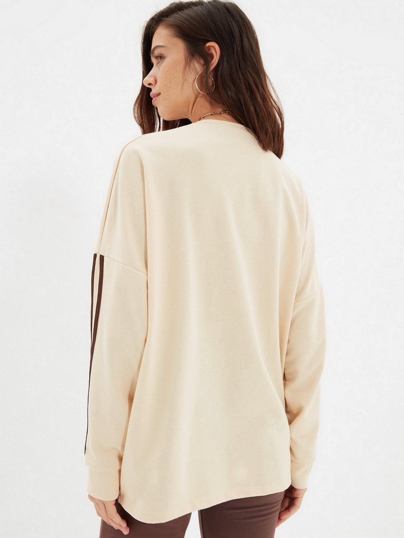 Свитшот Trendyol модель TWOAW22SW1258/Bej Фото