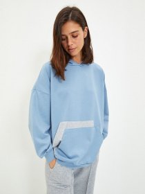 Худи Trendyol модель TWOAW22SW1393/Indigo Фото