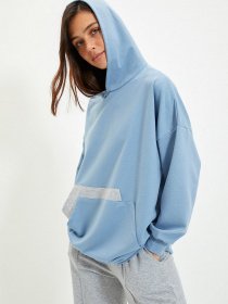 Худи Trendyol модель TWOAW22SW1393/Indigo Фото