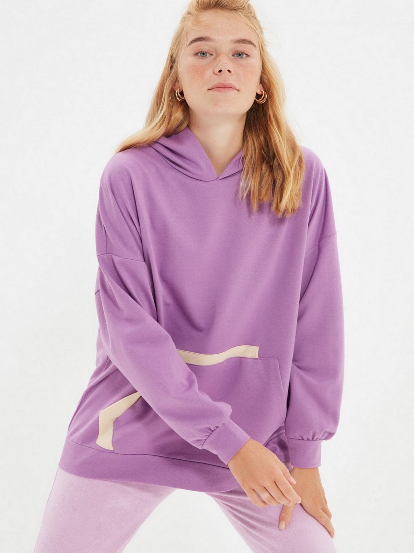 Худи Trendyol модель TWOAW22SW1393/Lila Фото