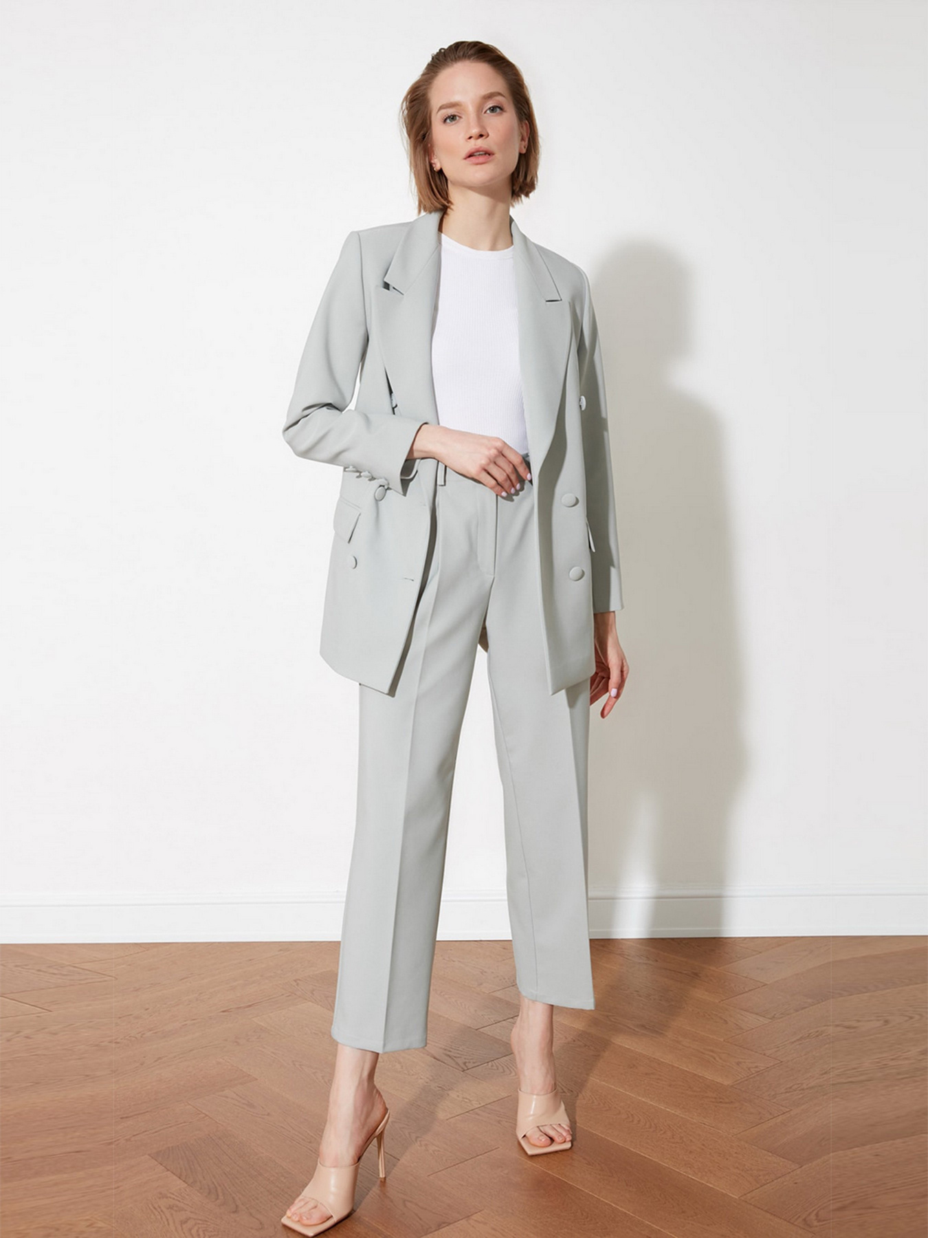 Жакет Trendyol модель TWOSS21CE0270/Mint Фото