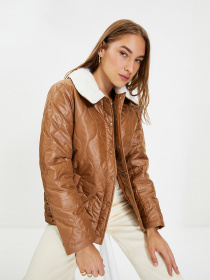 Пуховик Trendyol модель TWOAW22MO0480/Camel Фото