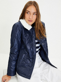 Пуховик Trendyol модель TWOAW22MO0480/Lacivert Фото