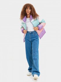 Пуховик Trendyol модель TWOAW22MO0077/Cok Renkli Фото