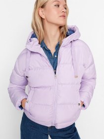 Пуховик Trendyol модель TWOAW21MO0022/Lila Фото