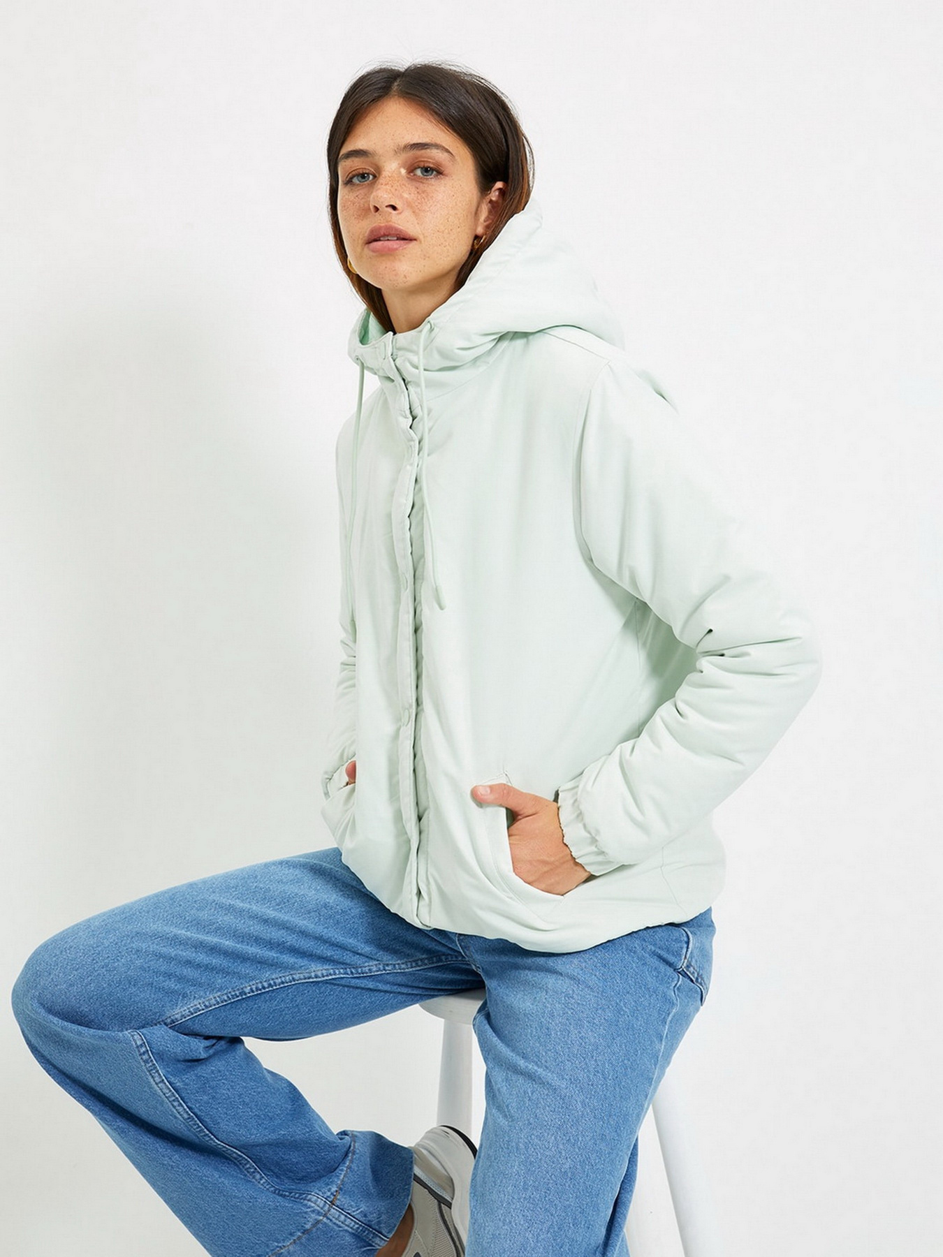 Пуховик Trendyol модель TWOAW22MO0113/Mint Фото