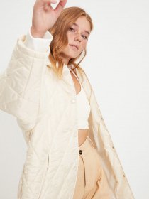 Пуховик Trendyol модель TWOAW22MO0024/Bej Фото