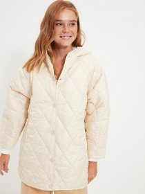 Пуховик Trendyol модель TWOAW22MO0024/Bej Фото