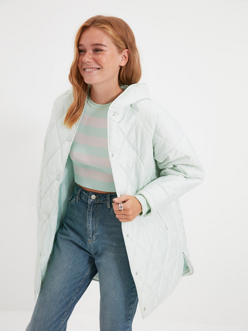 Демисезонная куртка Trendyol модель TWOAW22MO0024/Mint Фото