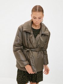 Пуховик Trendyol модель TWOAW22MO0044/Haki Фото