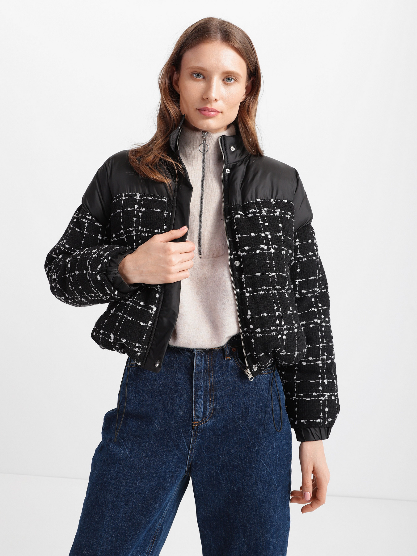 Пуховик Trendyol модель TWOAW22MO0248/Siyah Фото