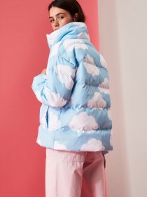 Пуховик Trendyol модель TWOAW21MO0156/Mavi Фото