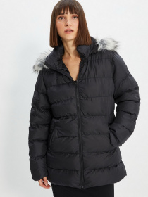 Пуховик Trendyol модель TWOAW22MO0275/Siyah Фото