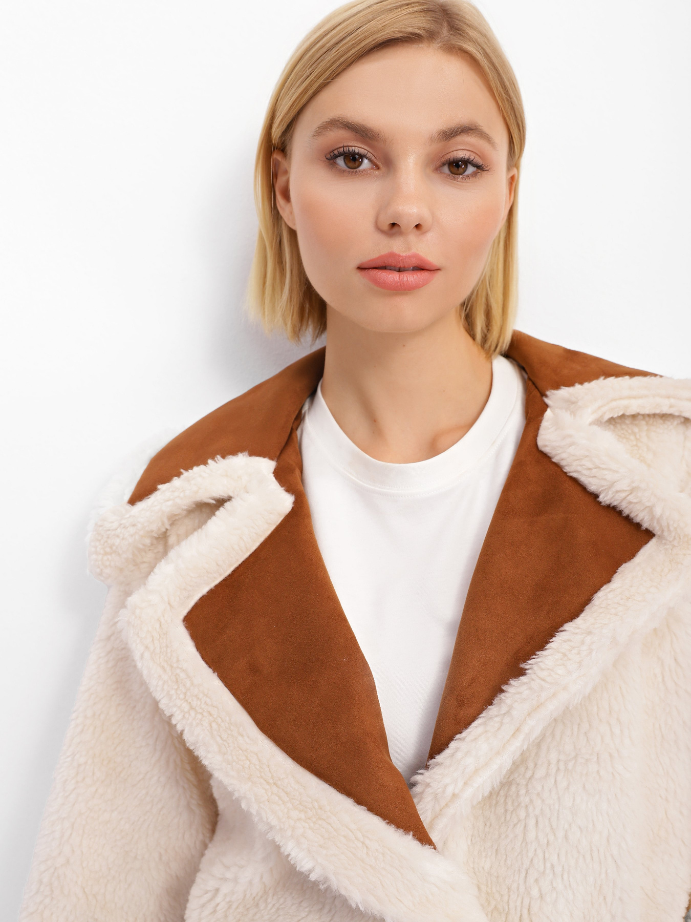 Дублянка Trendyol модель TWOAW22KB0073/Ekru Фото