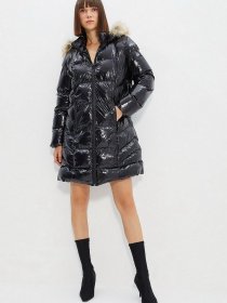 Зимняя куртка Trendyol модель TWOAW22MO0277/Siyah Фото