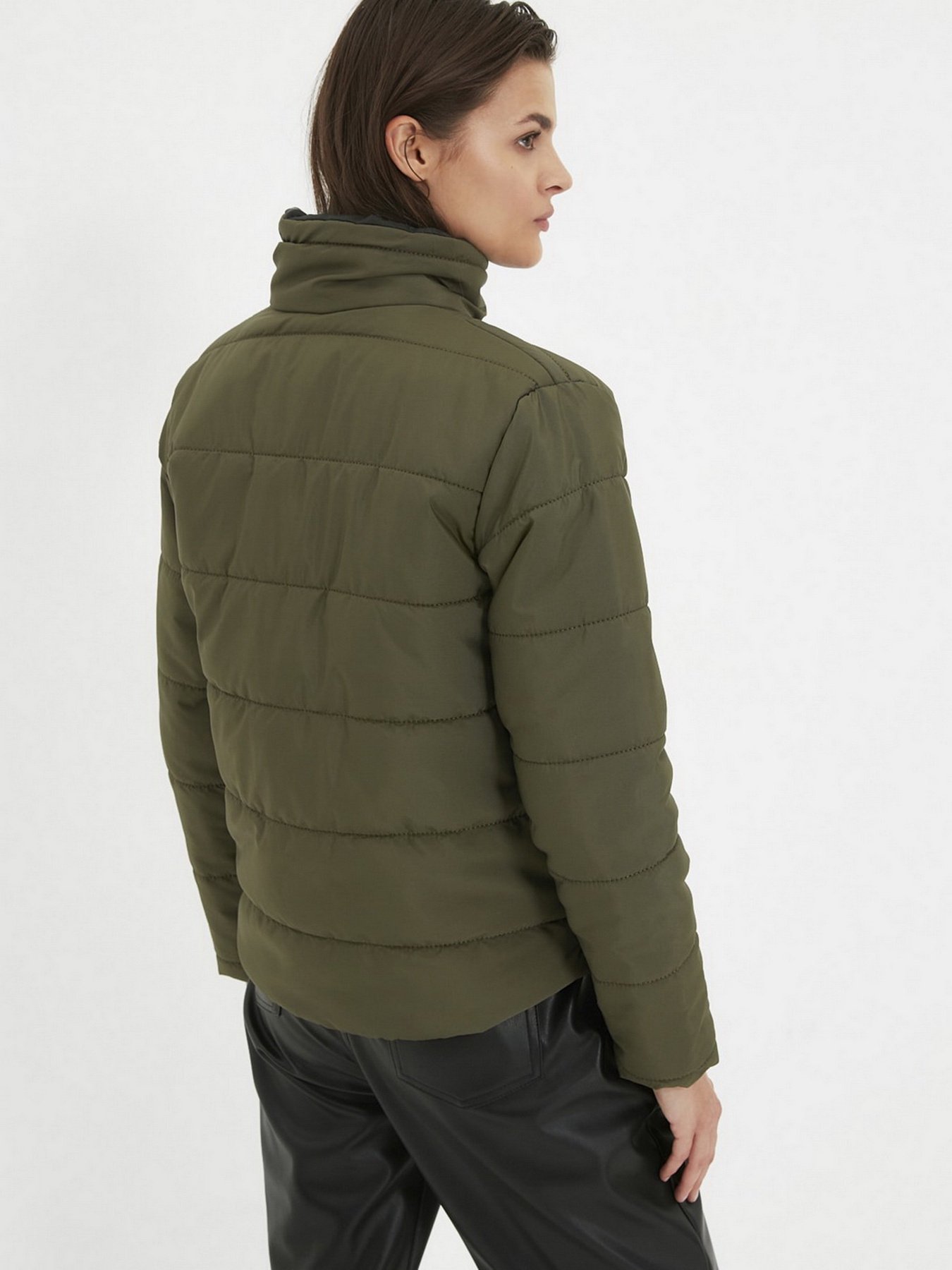 Куртки та дублянки Trendyol модель TWOAW22MO0575/Haki Куртки та дублянки Trendyol модель TWOAW22MO0575/Haki Фото