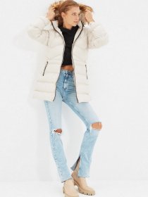 Зимова куртка Trendyol модель TWOAW22MO0574/Bej Фото