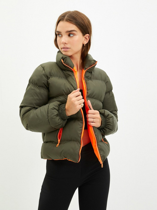 Демісезонна куртка Trendyol модель TWOAW21MO0075/Haki Фото