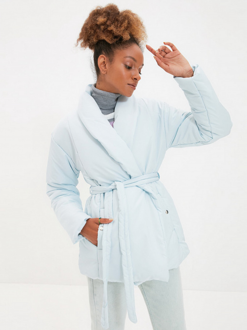 Демисезонная куртка Trendyol модель TWOAW22MO0053/Acik Mavi Фото