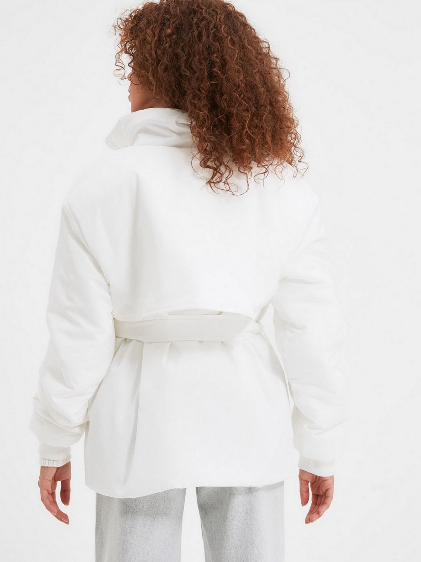 Демісезонна куртка Trendyol модель TWOAW22MO0067/Ekru Фото