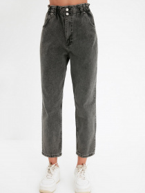 Джинси мом Trendyol Mom модель TWOAW22JE0793/Antrasit Фото